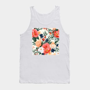 Wedding Flowers Pattern 11 Tank Top